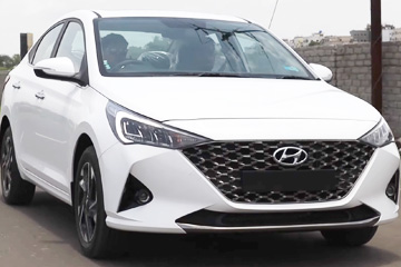 Hyundai Verna Self Drive Car